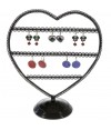 Porte boucle d'oreille Amour (25 paires)