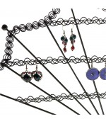Porte boucle d'oreille Eventail (50 paires)