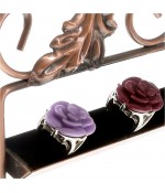 Porte bijoux cadre mixte Tulipe pour collier bague boucles