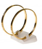 Mini plot support pour bracelet jonc Trapèze (2 bracelets)