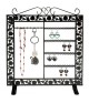 Porte bijoux Cadre mixte collier boucle bracelet accessoire