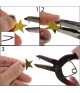 Pince aiguille pour perles et agrandir les trous des perles