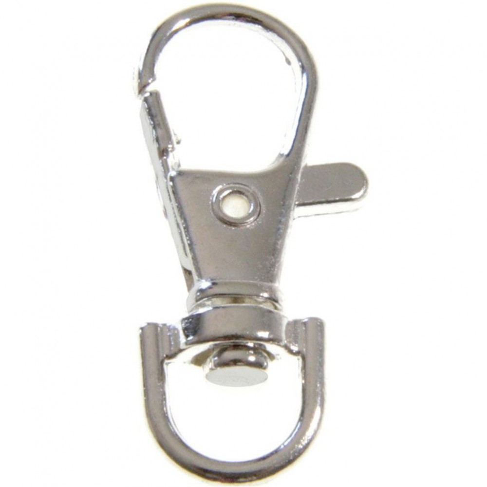 1 anneau attache porte clés mousqueton