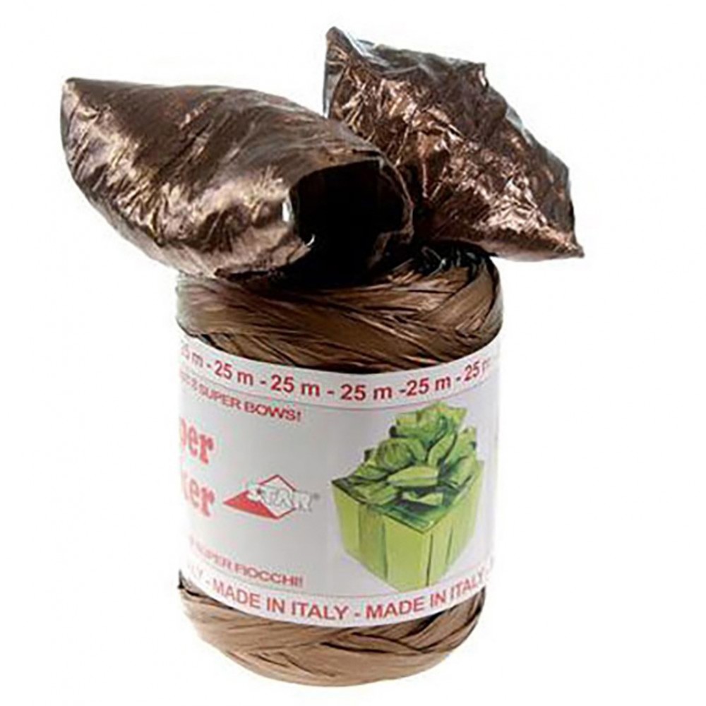 Paquet économique Emballage cadeau Go Green avec raphia blanc et ruban de  jute