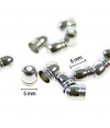 Embout tulipe pour cordon à coller 5 x 6 mm (20 pièces)