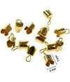 Embout tulipe pour cordon à coller 6 x 7 mm (20 pièces)