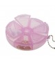 Boite de rangement plastique ronde 7 compartiments