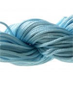 Fil nylon macramé 1,5 mm (12 mètres) - Bleu ciel