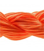 Fil nylon macramé 1,5 mm (12 mètres) - Orange vif