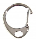 Mousqueton anneau porte clé (5 pièces)