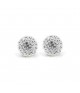 Perles shamballa rondes à strass cristal 12 mm (5 pièces)