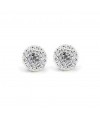 Perles shamballa rondes à strass cristal 12 mm (5 pièces)