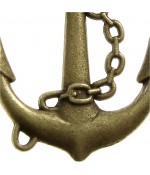 Breloque pendentif Ancre chaîne (5 pièces)