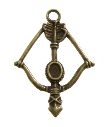 Breloque pendentif Tir à l'arc (5 pièces) - Bronze