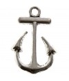 Breloque pendentif Ancre courbée (5 pièces)
