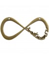Breloque pendentif connecteur Infini directioner