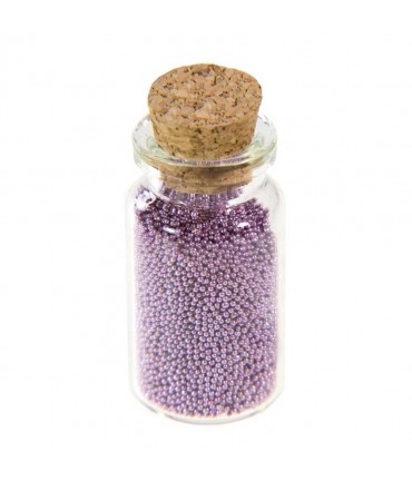 Microbilles caviar irisées en fiole - Parme