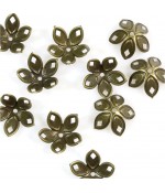 Calottes coupelles avec losanges (10 pièces) - Bronze