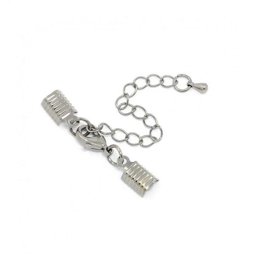Fermoir Mousqueton de chaine collier bracelet ARGENT ou Plaqué OR NEUF au  CHOIX | eBay