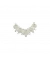 Support cabochon connecteur Antique 44 x 68,5 mm (1 pièce)