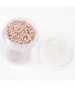 Perles de rocaille rondes Iris Round 2,5 mm (1600 pièces) - Marron