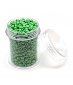 Perles de rocaille intercalaires 2,5 mm (1600 pièces) - Vert