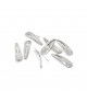 Barrettes à cheveux clic clac 46 x 13 mm (10 pièces)