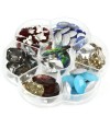 Kit cabochons en verre formes variées (70 pièces)