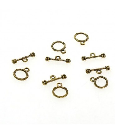LEORX 10pcs fermoirs pour Bijoux Collier Bracelet magnétique 