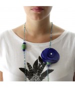 Fleur en tissu création bijoux et accessoires (5 pièces)