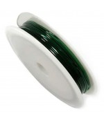 Fil nylon élastique 1 mm en bobine ( 4,5 Mètres ) - Vert