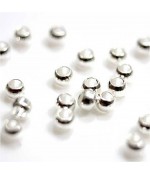 Perles à écraser 1,5mm ( 200 Pièces ) - Argenté
