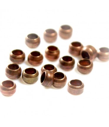 Perles à écraser 3 mm ( 200 Pièces ) - Cuivre