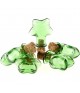 Mini Fiole Pendentif Étoile ( 5 Pièces ) ( 29 X 21 Mm )