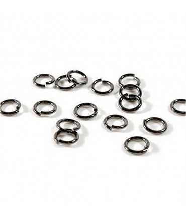 Anneaux de jonction 8 mm ( 200 Pcs ) - Anthracite