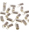 Embout cordon ou lacet ressort 3 mm  de diamètre (50 Pièces)