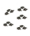 Fermoir bouée à ressort 17mm ( 10 Pièces )