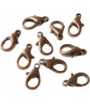 Fermoirs mousquetons 15 mm ( 10 Pièces )