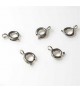 Fermoir à ressort rond 9mm ( 10 Pièces )
