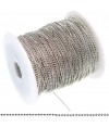 Chaine à billes 1,5 mm (3  x 1 mètre)