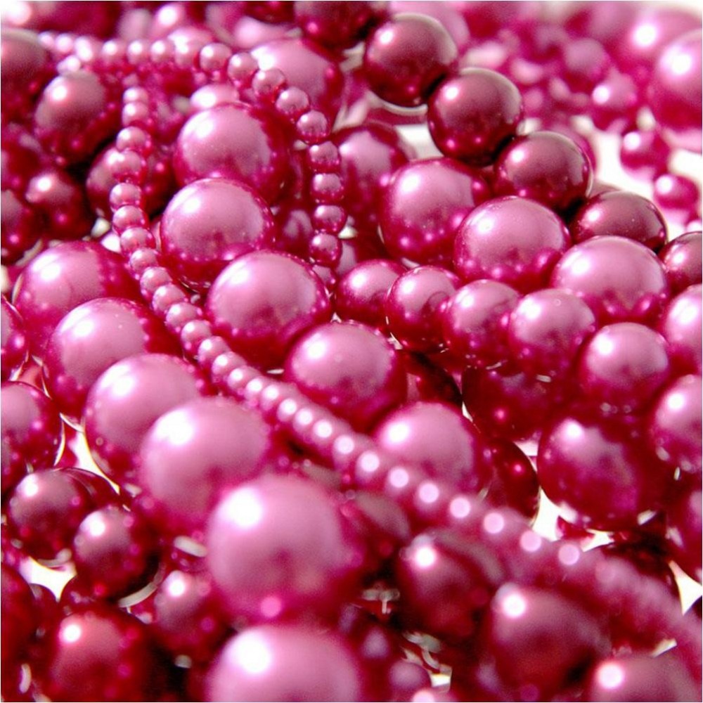 Lot de perles en verre nacrée et nacre x100g - Lots de perles - Perles