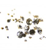 Strass diamant en verre qualité supérieure ( 10 pièces ) ( 4 mm de diamètre )