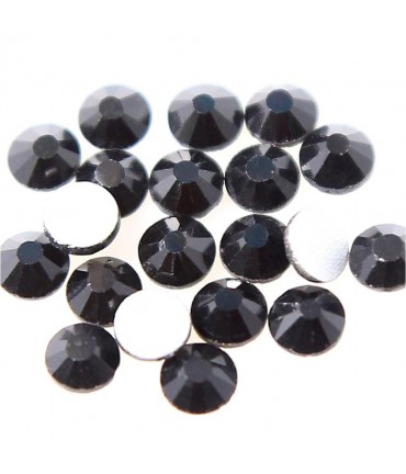 Strass bijoux à coller 2.3 mm lot de  20 pièces - Noir