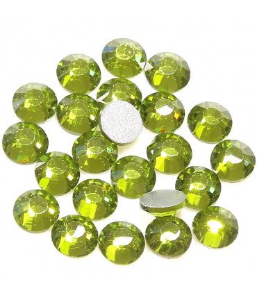 Strass bijoux à coller 4,6 mm lot de  20 pièces - Olive