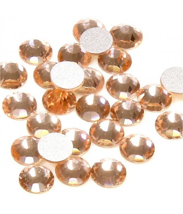 Strass bijoux à coller 4,6 mm lot de  20 pièces - Saumon