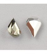 Strass bijoux acrylique Goutte 5 x 3 mm (50 pièces)