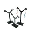Présentoirs boucles d'oreille Taurus en plastique lot de 3