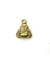 Pendentif breloque style tibétain Bouddha doré