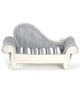 Porte bague sofa rayures