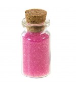 Microbilles caviar translucides en fiole - Rose